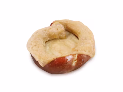 Laugenring mit Käse