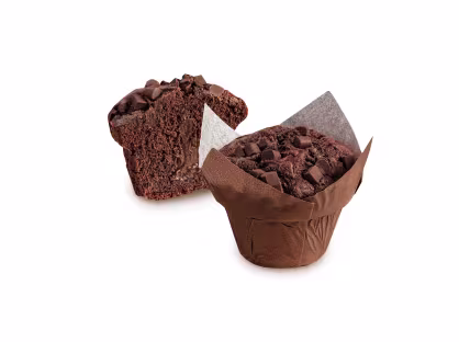 Veganer Muffin Schokolade 