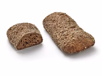 Mørkt rustikt hvedebrød med havre 450g