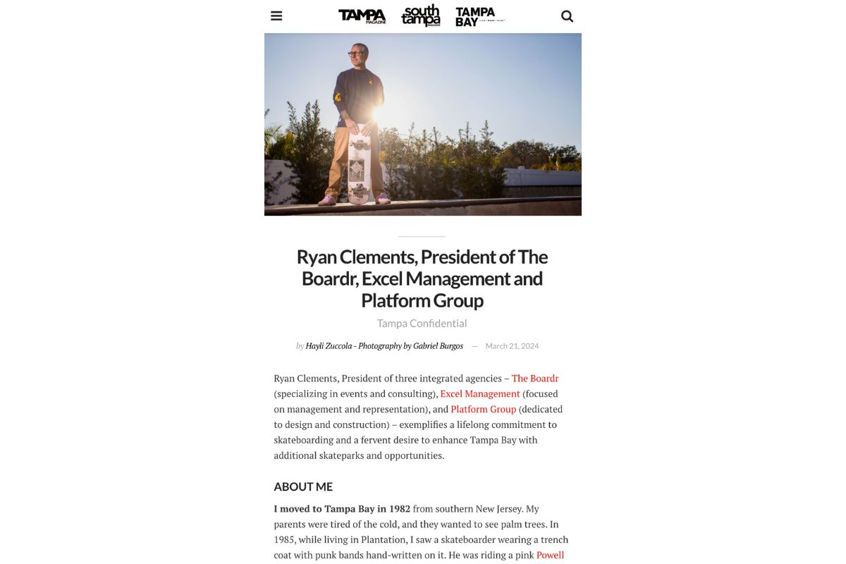 Tampa Ryan Clements News