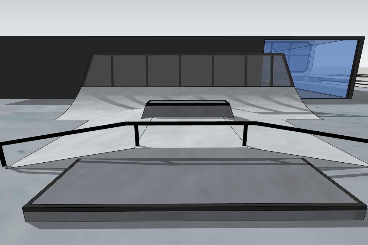 A skatepark design and build for APB in Charlotte