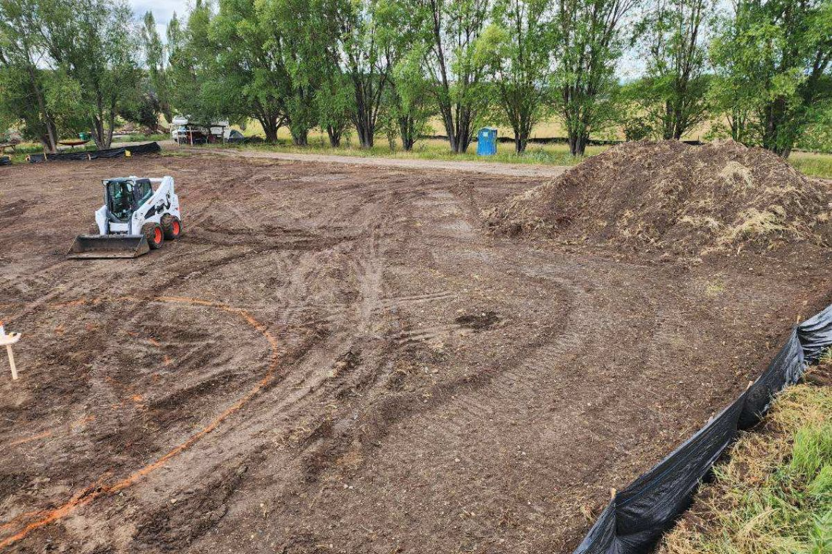 Hayden Colorado Skatepark Construction