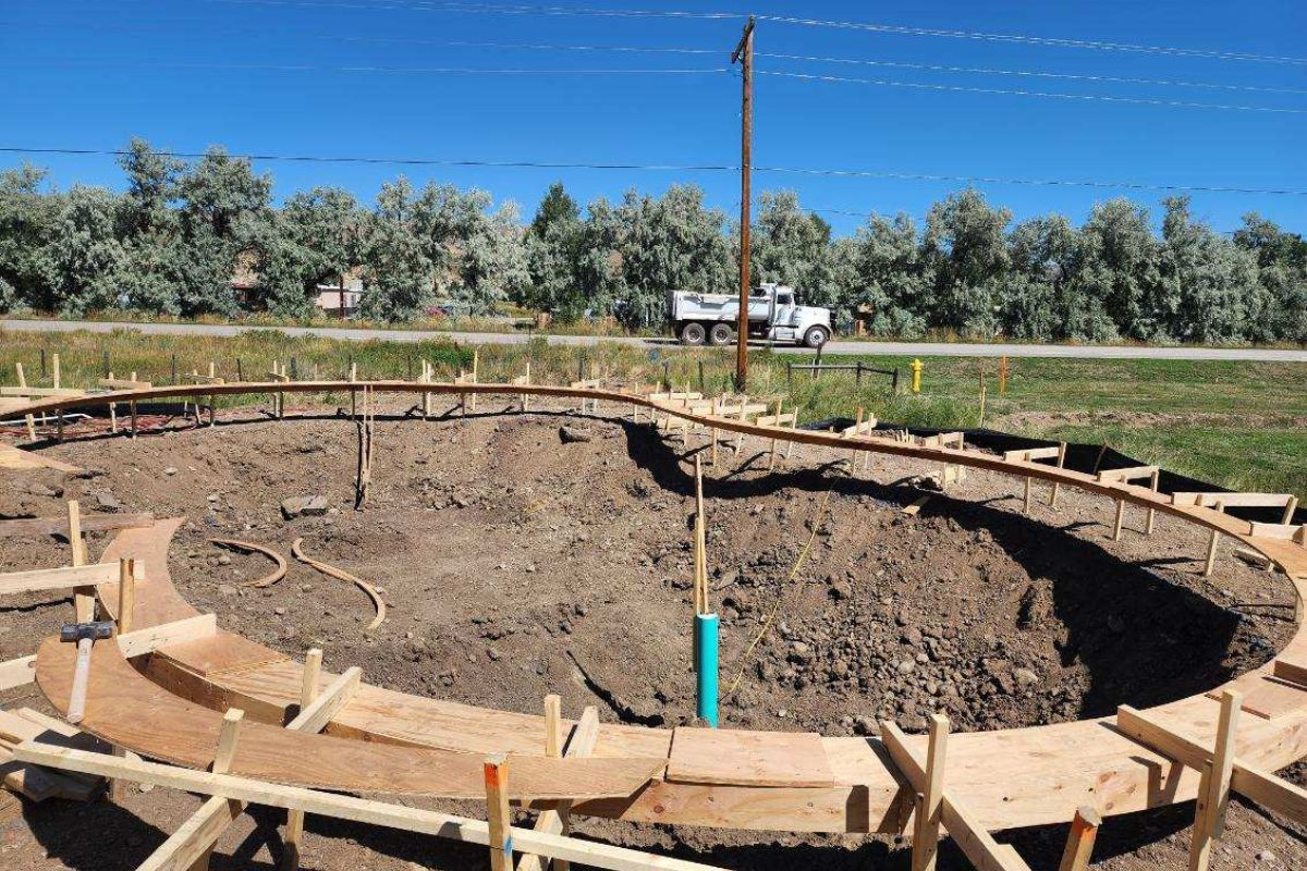 Hayden Colorado Skatepark Construction
