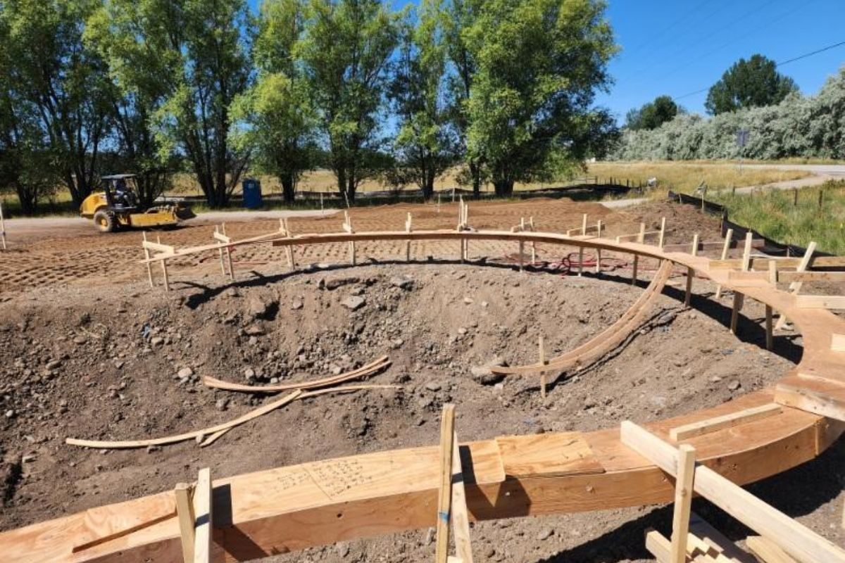 Hayden Colorado Skatepark Construction