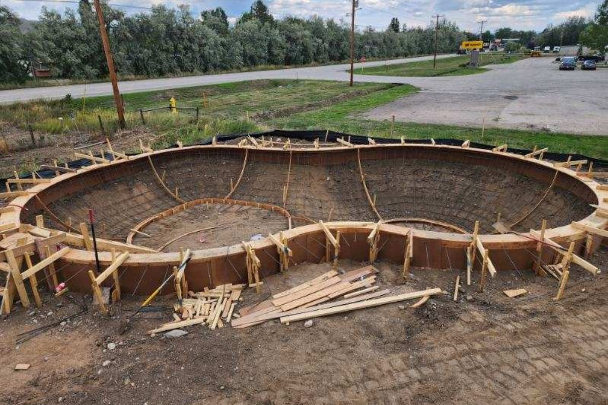 Hayden Colorado Skatepark Construction