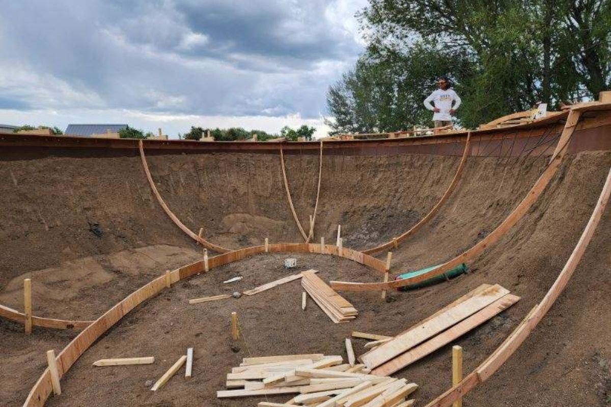 Hayden Colorado Skatepark Construction