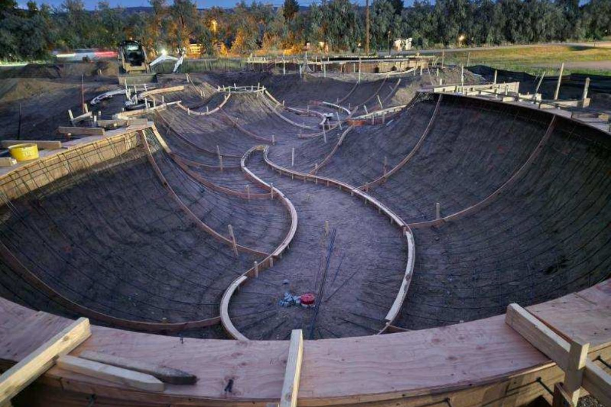 Hayden Colorado Skatepark Construction