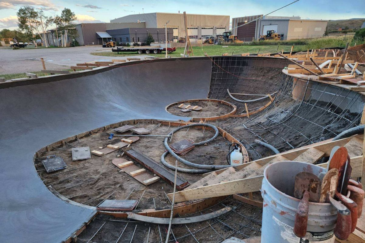 Hayden Colorado Skatepark Construction