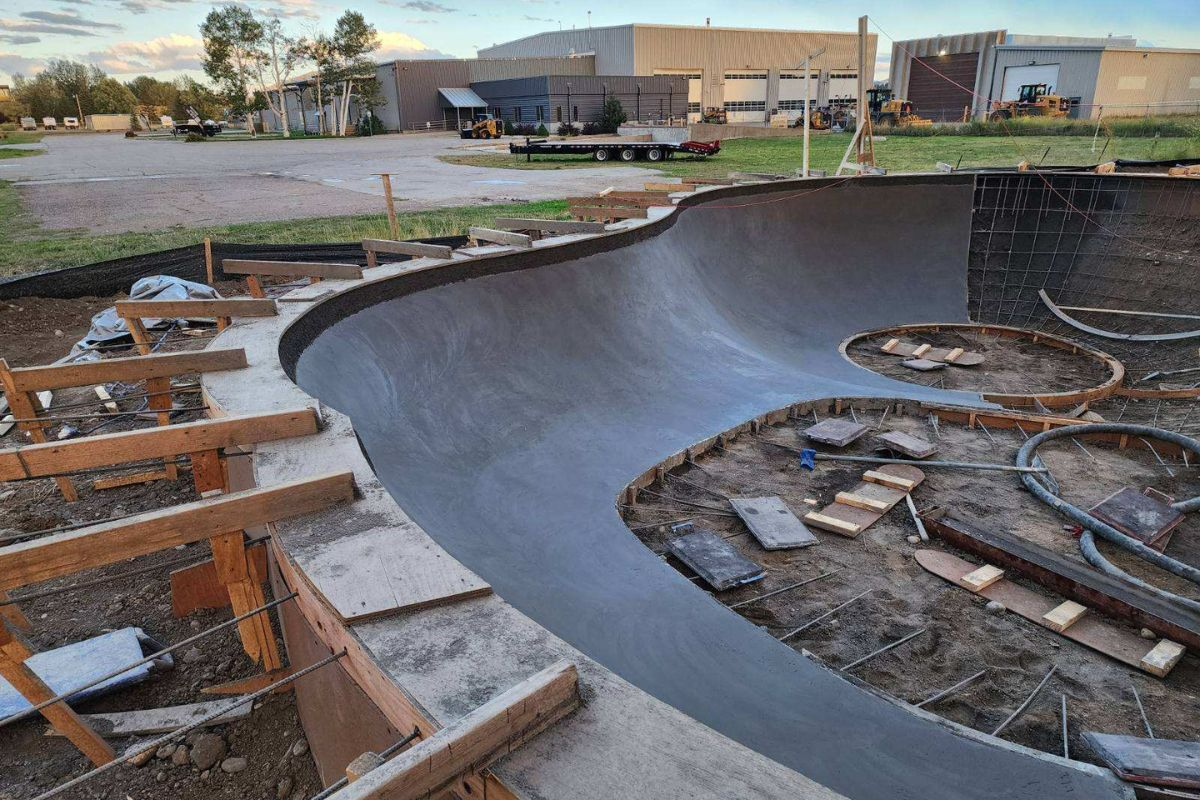 Hayden Colorado Skatepark Construction