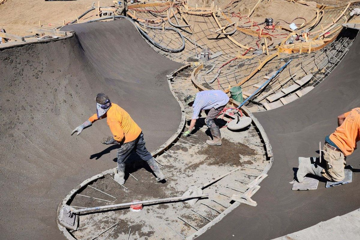 Hayden Colorado Skatepark Construction