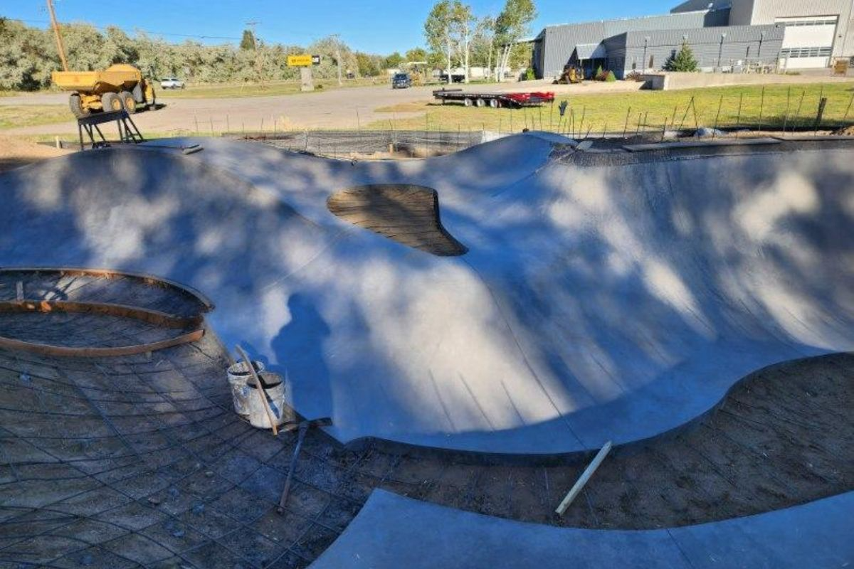 Hayden Colorado Skatepark Construction