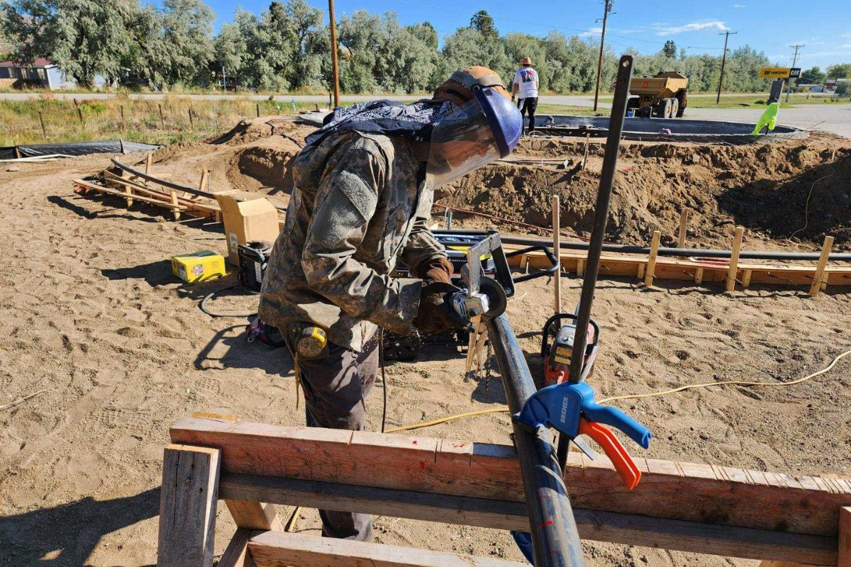 Hayden Colorado Skatepark Construction