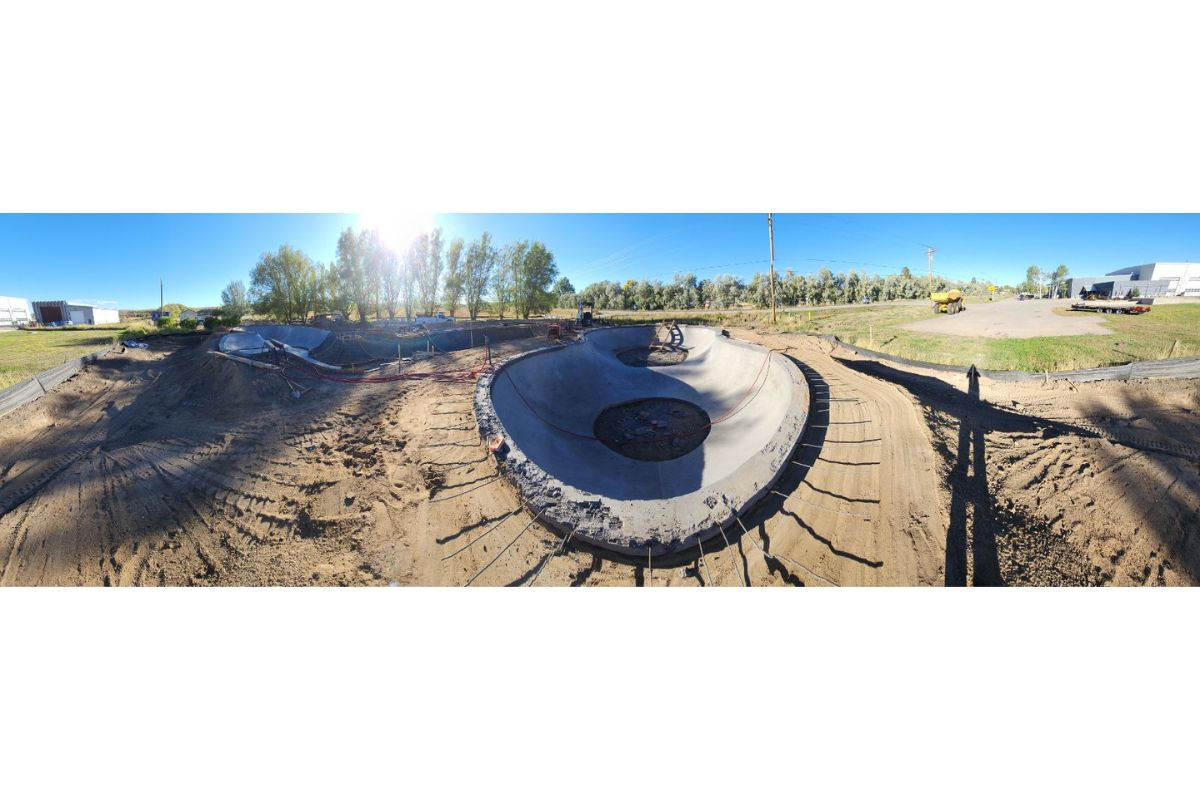 Hayden Colorado Skatepark Construction