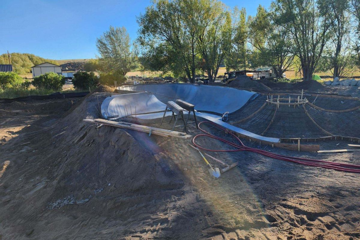 Hayden Colorado Skatepark Construction