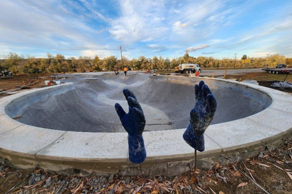 Hayden Colorado Skatepark Construction