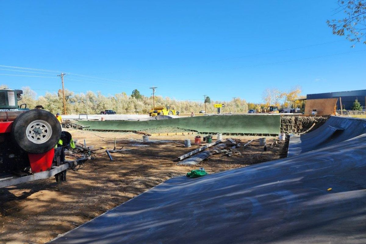 Hayden Colorado Skatepark Construction
