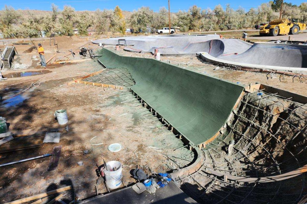 Hayden Colorado Skatepark Construction