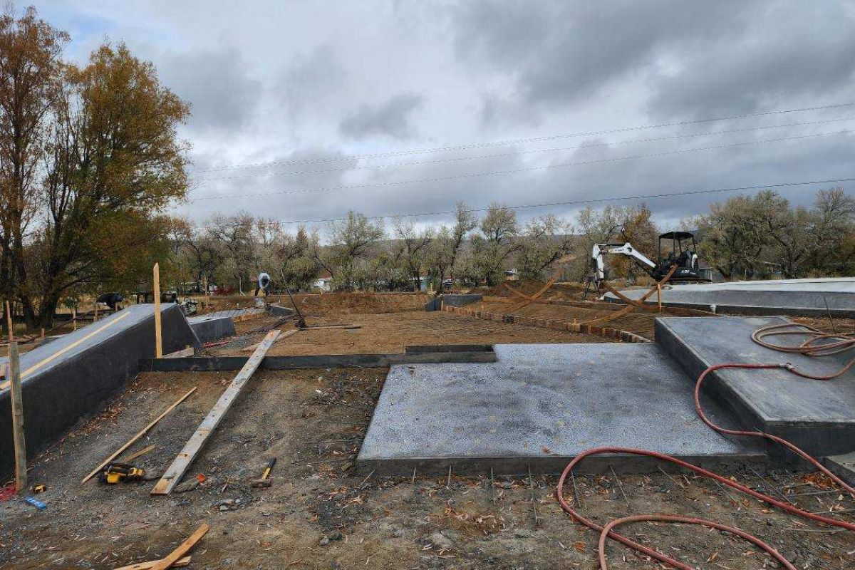 Hayden Colorado Skatepark Construction