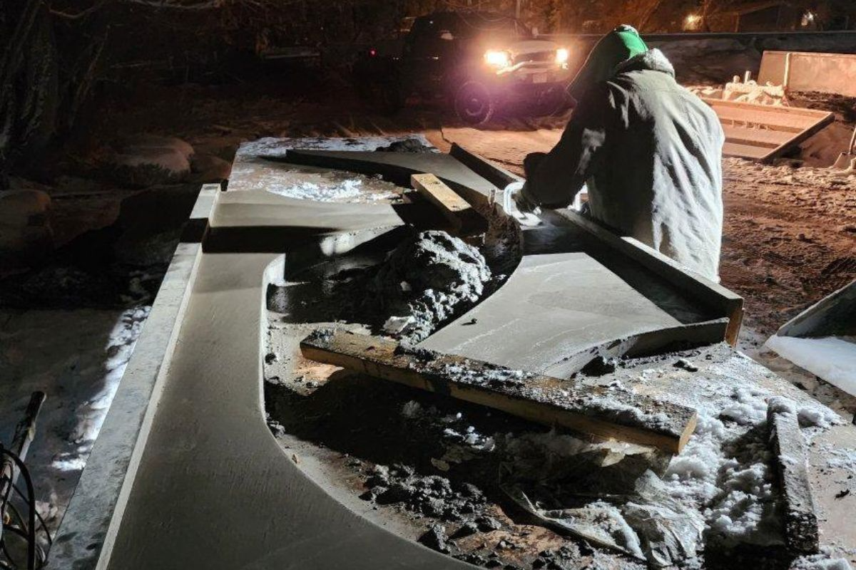 Hayden Colorado Skatepark Construction
