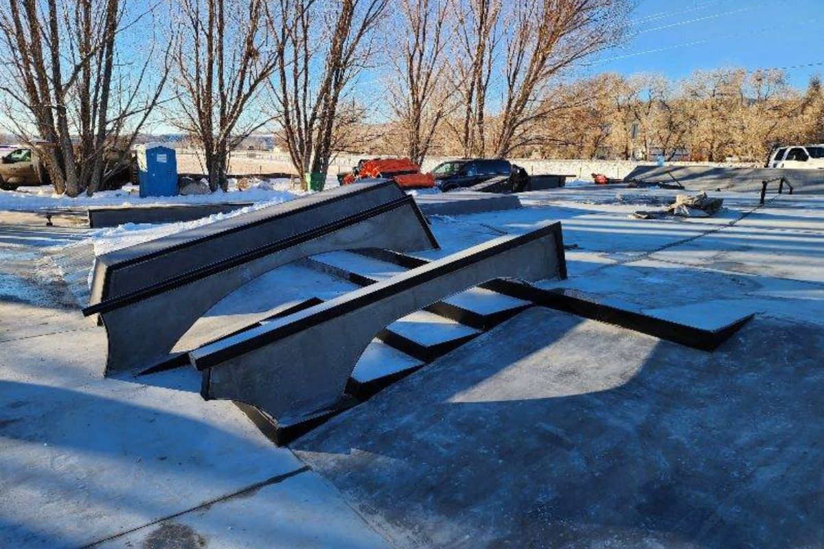 Hayden Colorado Skatepark Construction
