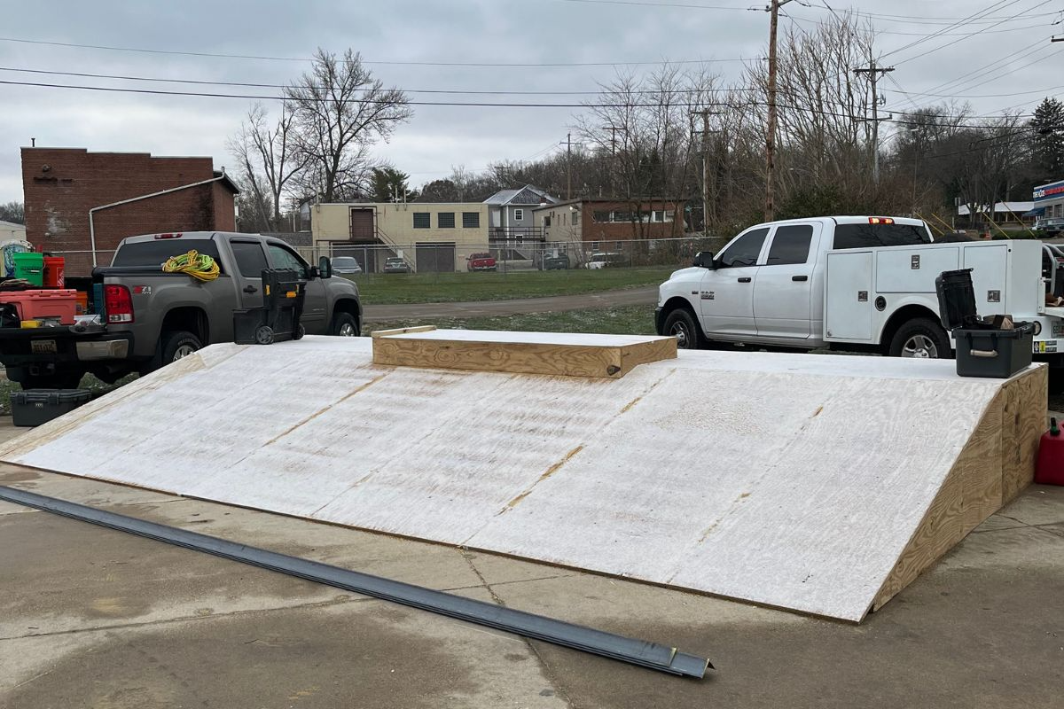 Troy, Ohio Skatepark Build