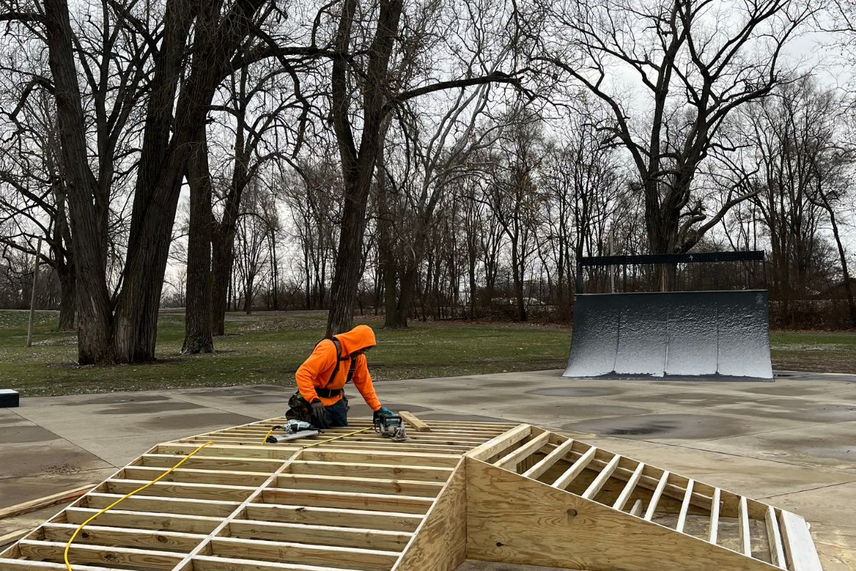 Troy, Ohio Skatepark Build
