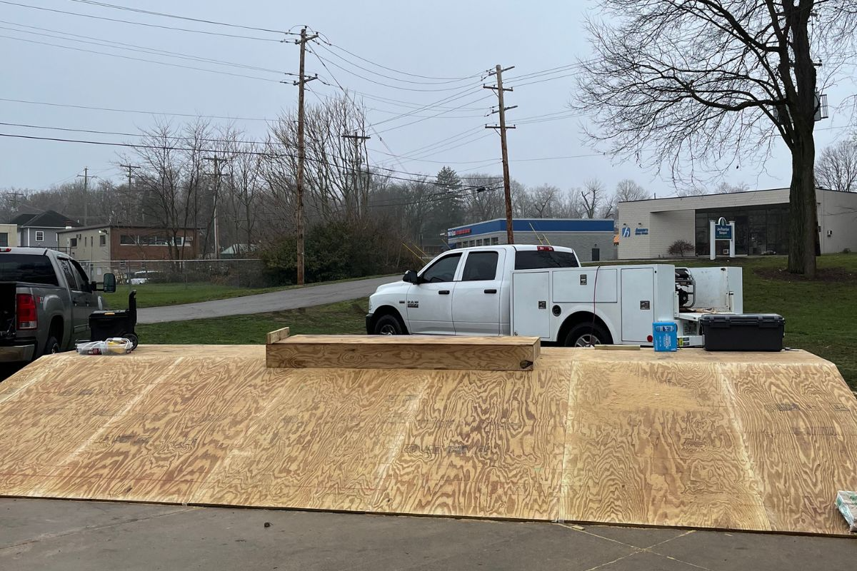 Troy, Ohio Skatepark Build