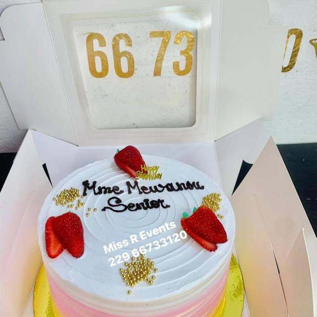 Gâteau fraises fraîches