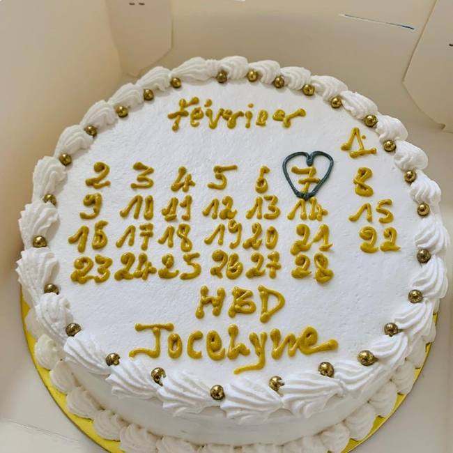 Gâteau message personnalisé