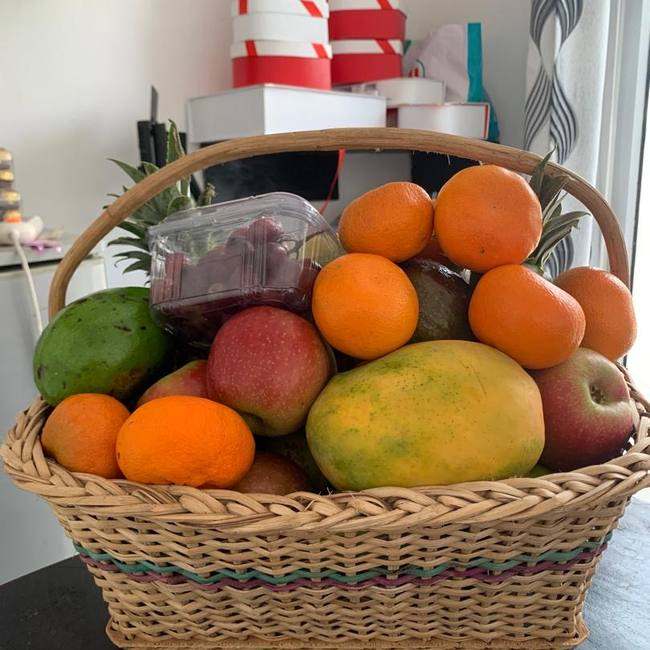 Panier de fruits frais