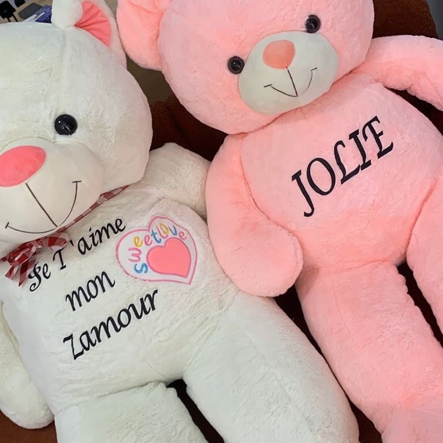 Nounours et peluche personnalisée