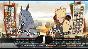 switch characters in naruto storm 4