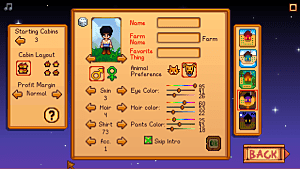 Stardew Valley Fishing Chart