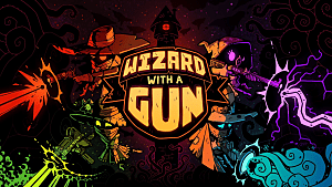 shoot wizard with a gun