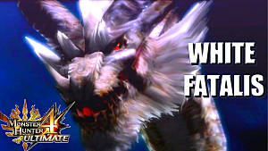 White Fatalis Finally Lands In The West For Monster Hunter Ultimate Monster Hunter 4 Ultimate