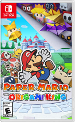 paper mario origami king king olly
