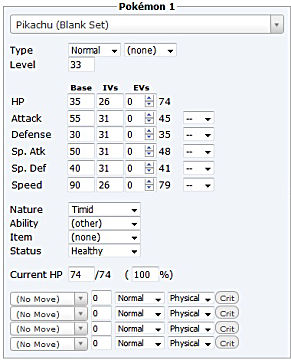 Pixelmon Nature Chart