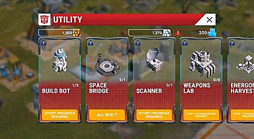 Transformers Earth Wars Base Management Guide Transformers Earth Wars