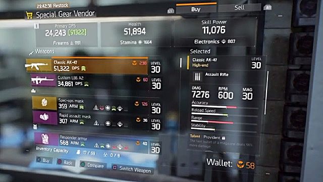 the division phoenix credit glitch