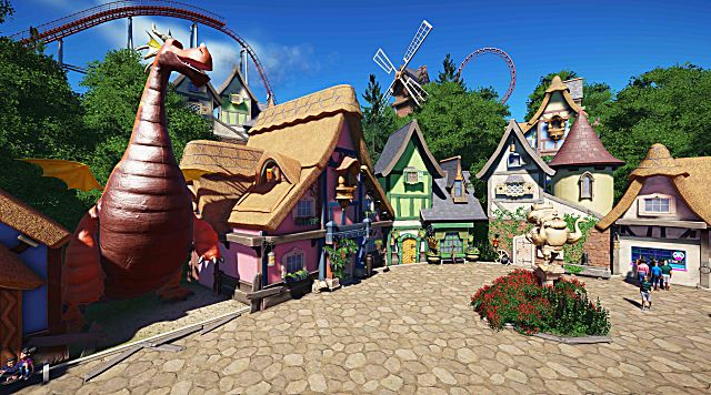 Planet Coaster Beginner's Guide Park Management Staff Scenery and Trashcans