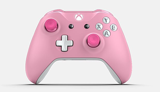 baby pink xbox controller