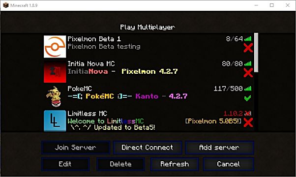 pixelmon minecraft server address