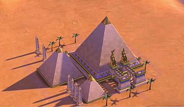 civilization ii pyramids