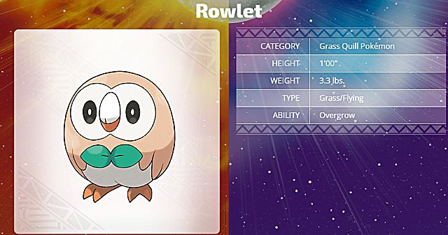 pokemon sun and moon release date and starters revealed