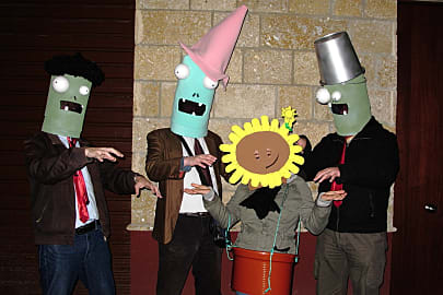 cherry bomb plants vs zombies costume