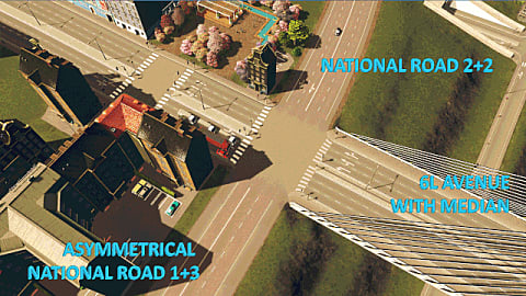 cities skylines road mods