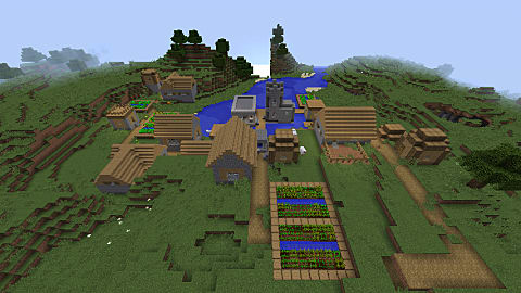 The Best Minecraft Seeds With Villages 1 10 Update Minecraft