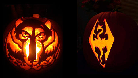 jack o lanterns in skyrim pc game