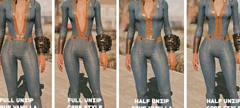 fallout 4 clothing mods makes skin texture out of alinment