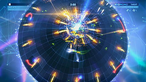 ps4 gameplay geometry wars 3 dimensions